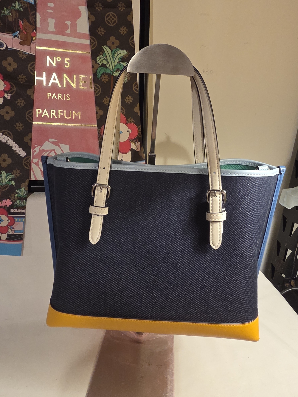 Coach Denium Mollie Tote 25 - Picture 2 of 14
